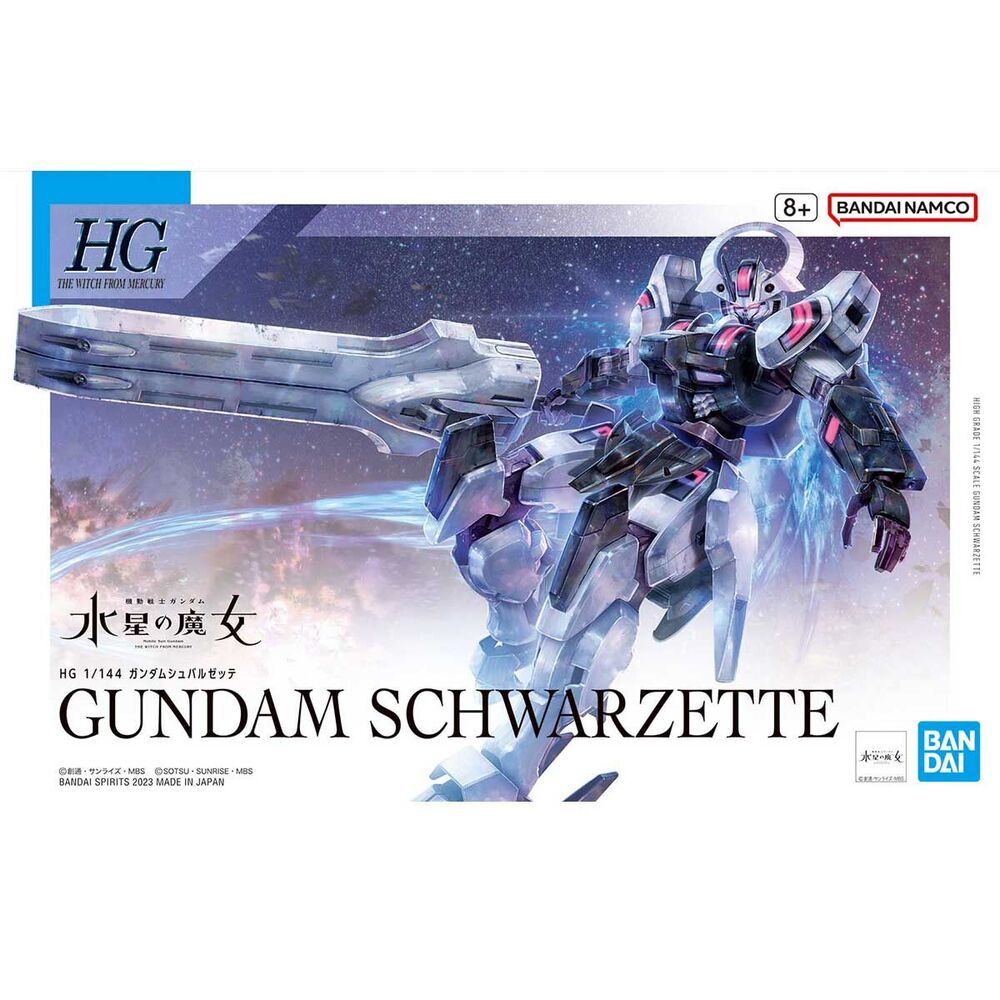 Imagen 1 - Figura Gundam Schwarzette Mobile Suit Gundam: The Witch From Mercury