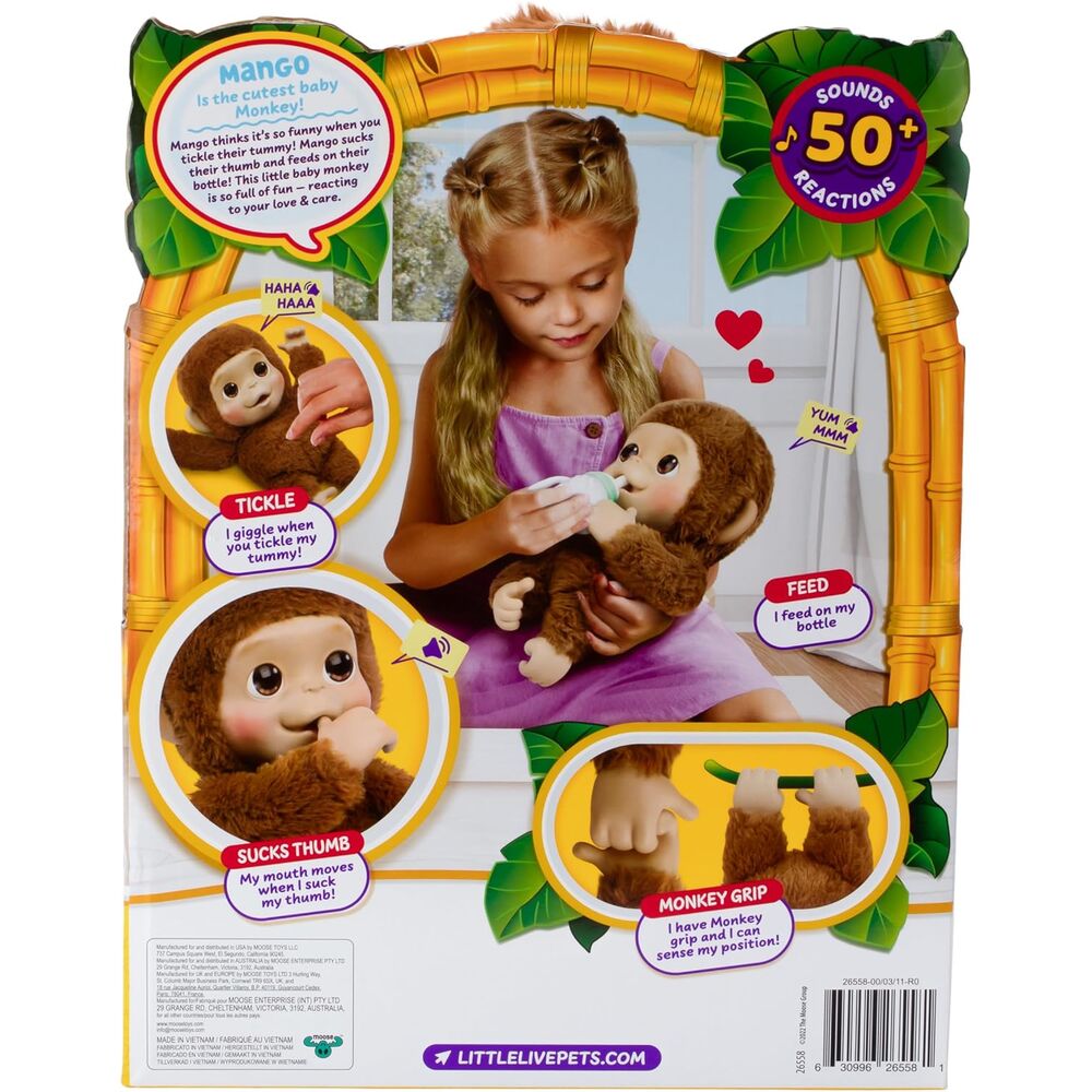 Imagen 6 - Mi Bebe Mono Little Live Pets