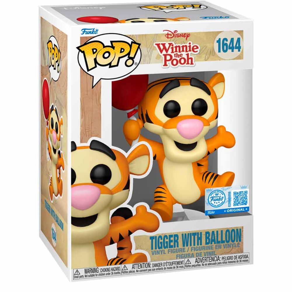 Imagen 1 - Figura Pop Disney Winnie The Pooh Tigger With Ballon