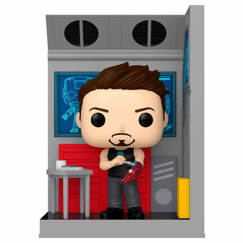 Imagen 1 - Figura Pop Nooks Marvel Tony Stark In His Workshop