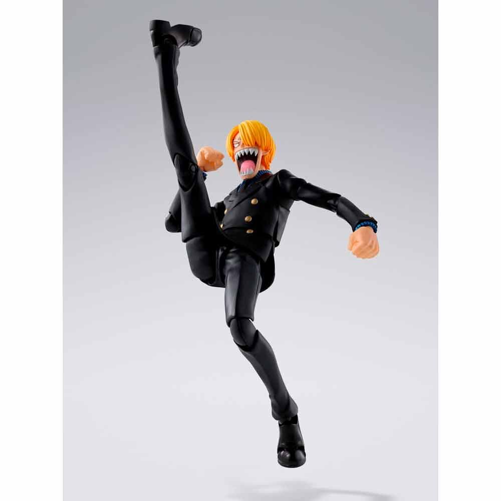 Imagen 3 - Figura S.h. Figuarts Sanji Romance Dawn One Piece 15Cm