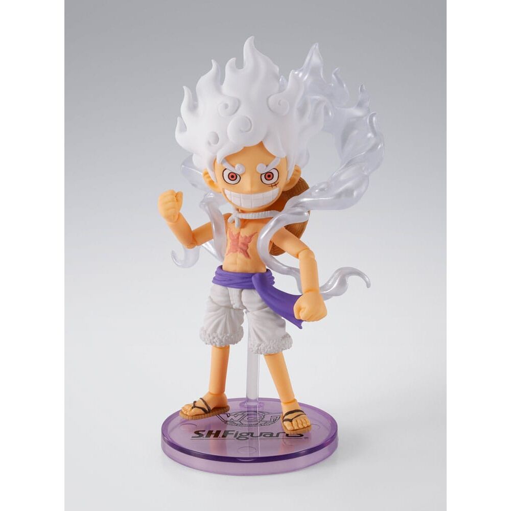 Imagen 1 - Figura S.h. Figuarts Monkey D Luffy Gear 5 One Piece 7,5Cm