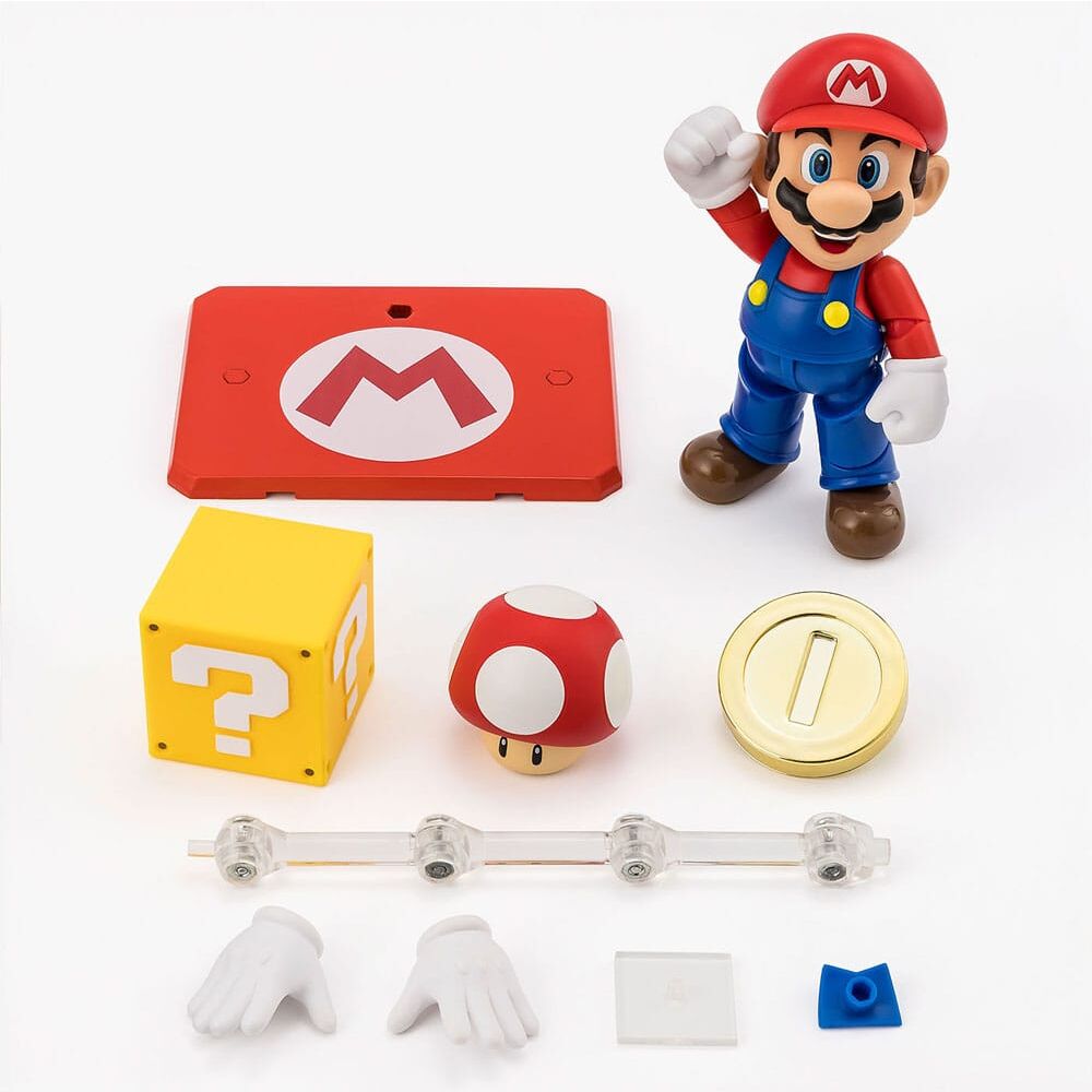 Imagen 1 - Figura S.h. Figuarts Super Mario Bros 10Cm
