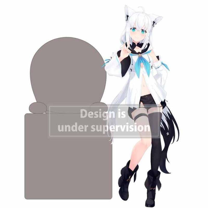 Imagen 1 - Figura Hikkake Shirakami Fubuki Hololive Production 10Cm