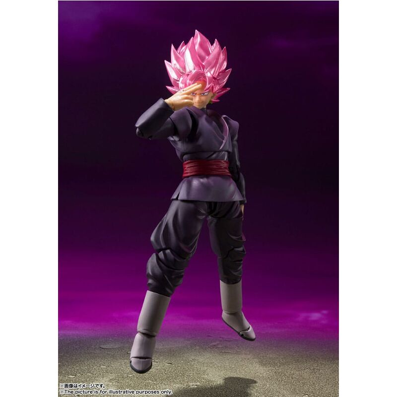 Imagen 2 - Figura S.h. Figuarts Goku Black Super Saiyan Rose Dragon Ball Super 14Cm