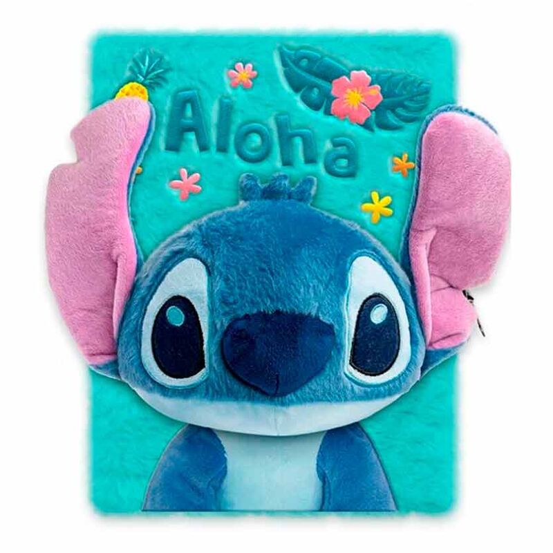 Imagen 1 - Diario Secreto Peluche 3D Stitch Disney