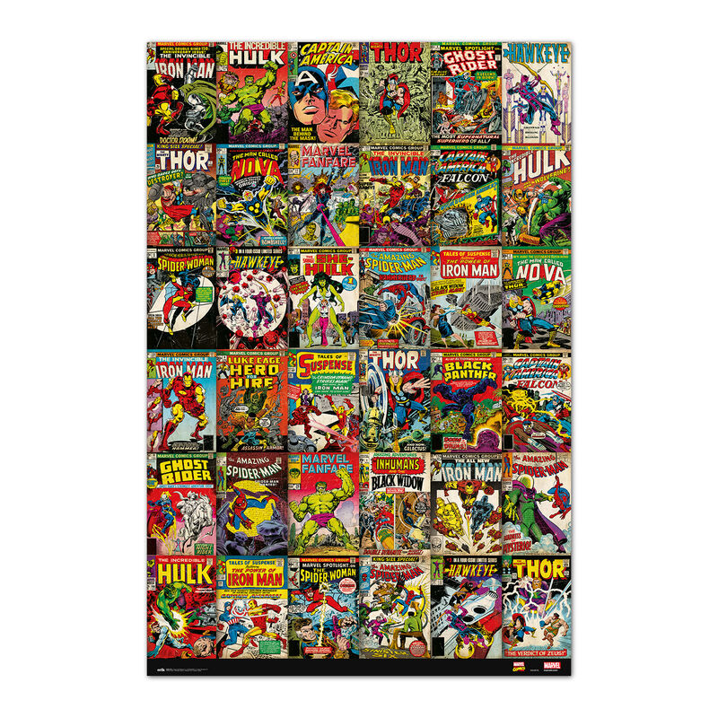 Imagen 1 - Poster Comics Marvel