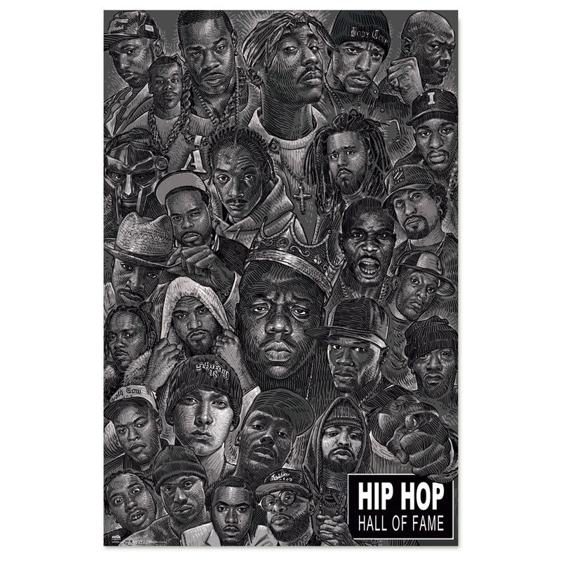 Imagen 1 - Poster Todas Las Estrellas Hip Hop