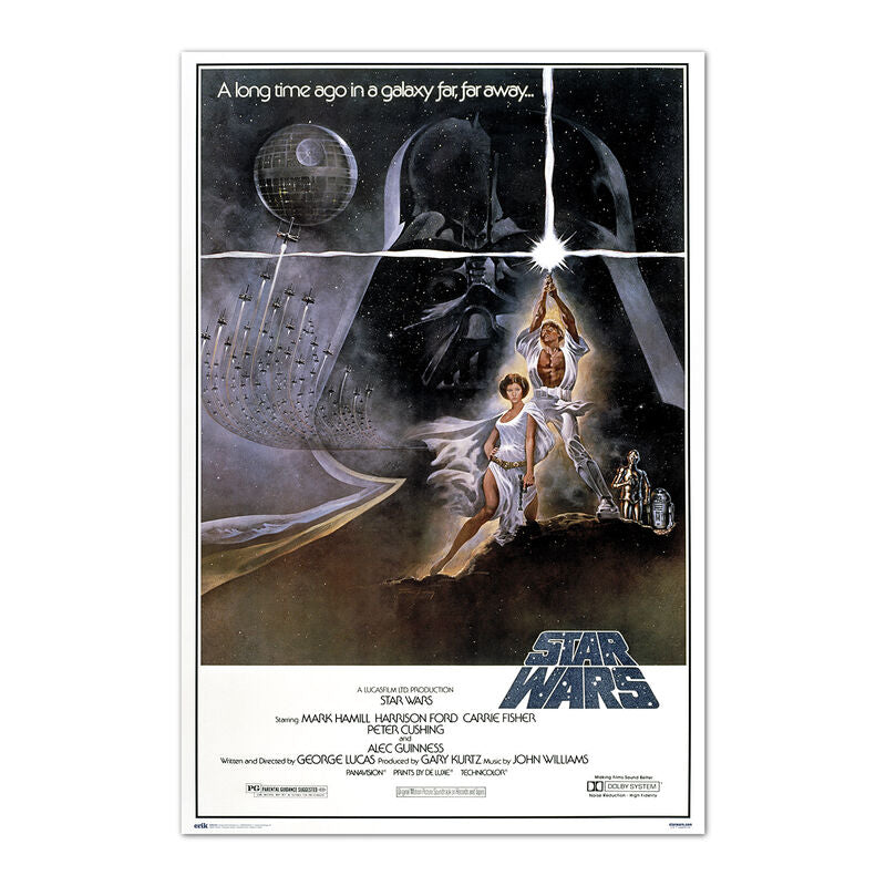 Imagen 1 - Poster Una Nueva Esperanza Episodio Iv Star Wars