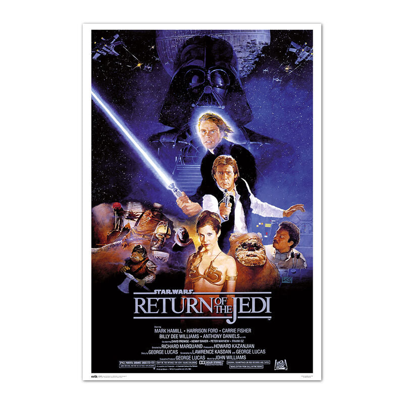 Imagen 1 - Poster El Retorno Del Jedi Star Wars