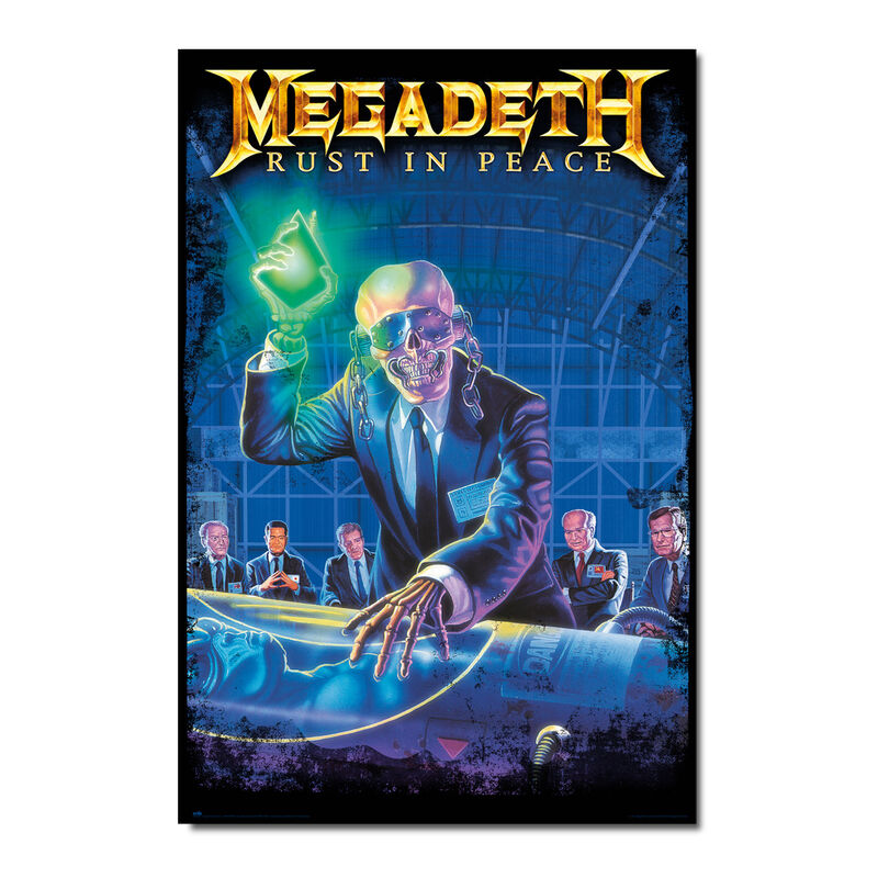 Imagen 1 - Poster Megadeth Rust In Peace