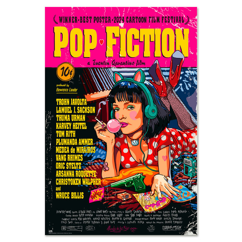 Imagen 1 - Poster Pop Fiction