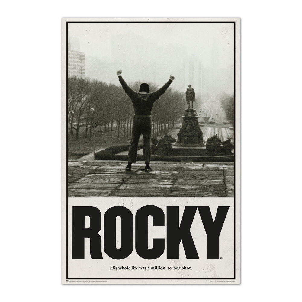 Imagen 1 - Poster Una Oportunidad Entre Un Millon Rocky Balboa