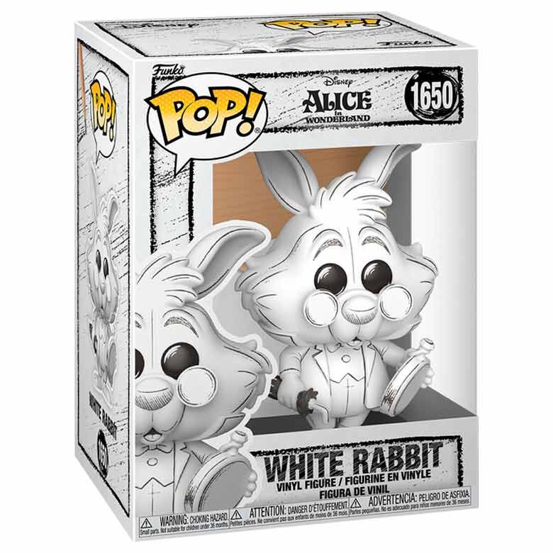Imagen 2 - Figura Pop Disney Alicia En El Pais De Las Maravillas Conejo Blanco