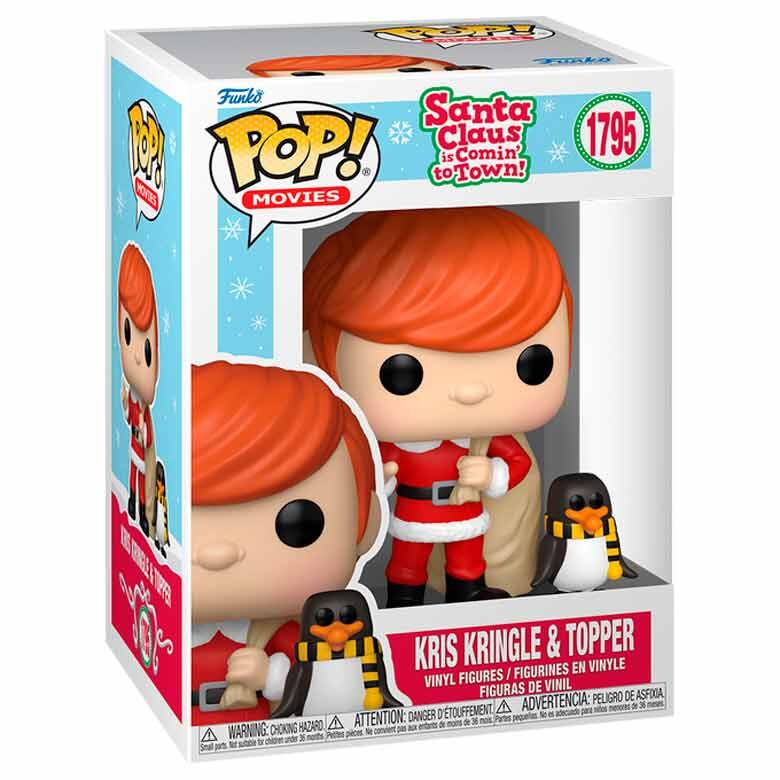 Imagen 2 - Figura Pop Santa Claus Is Comin To Town! Kris Kringle & Topper