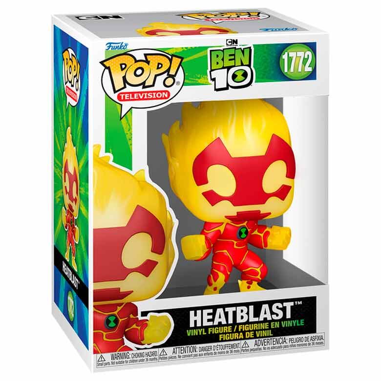 Imagen 2 - Figura Pop Ben 10 Heatblast