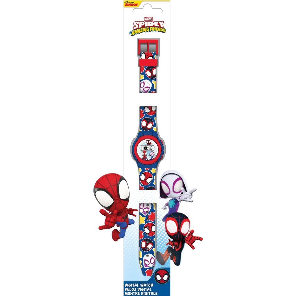 Imagen 2 - Reloj Digital Spidey And His Amazing Friends Marvel
