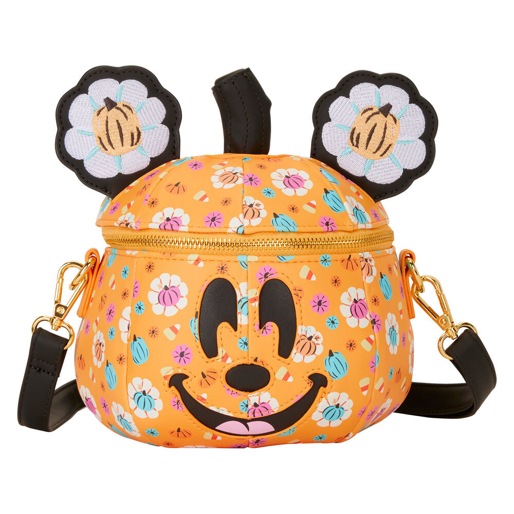 Imagen 1 - Bolso Bandolera Pumpkin Minnie Disney Loungefly