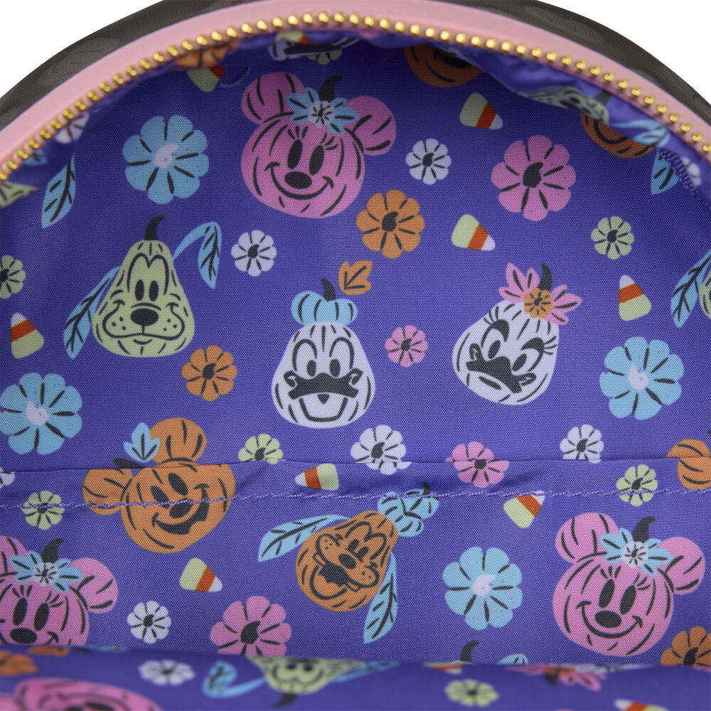 Imagen 6 - Mochila Pumpkin Minnie Disney Loungefly 26Cm