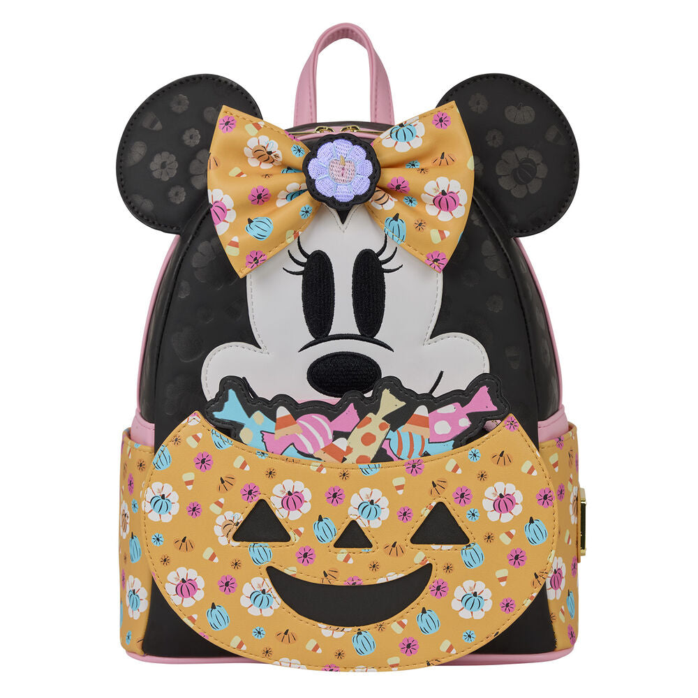 Imagen 2 - Mochila Pumpkin Minnie Disney Loungefly 26Cm