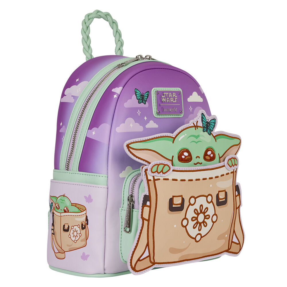 Imagen 5 - Mochila Grogu Star Wars Loungefly 26Cm
