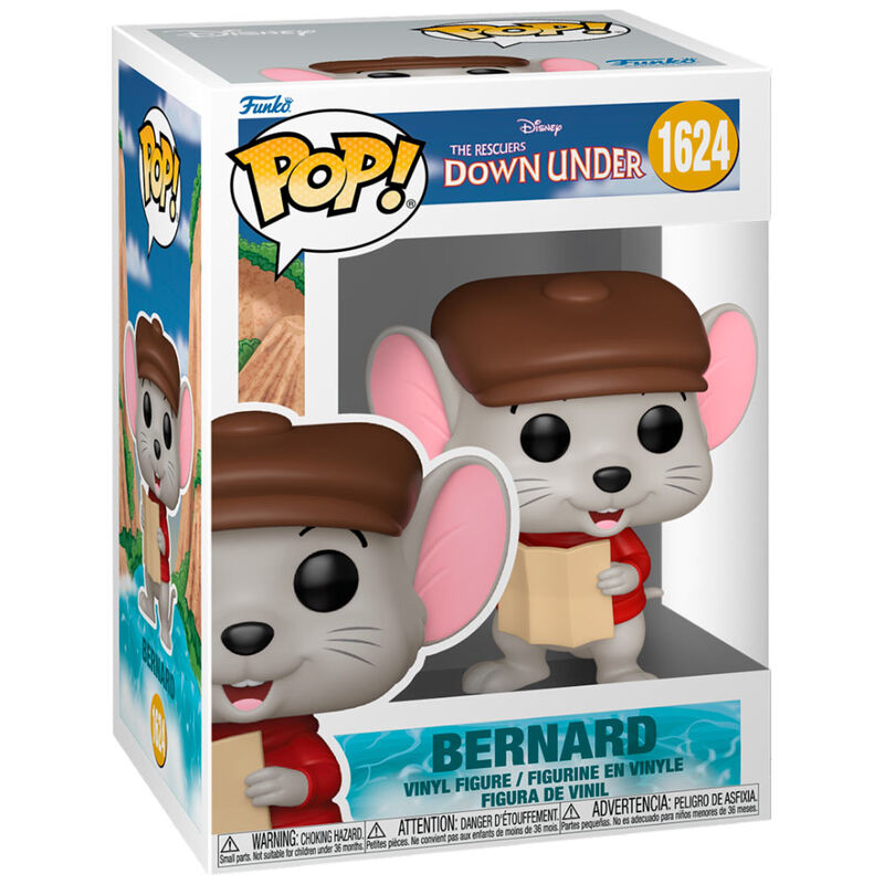 Imagen 1 - Figura Pop Disney The Rescuers Down Under Bernard