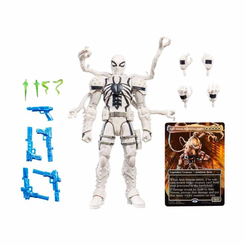 Imagen 2 - Figura Agent Anti-venom Magic The Gathering Spider-man Marvel 15Cm