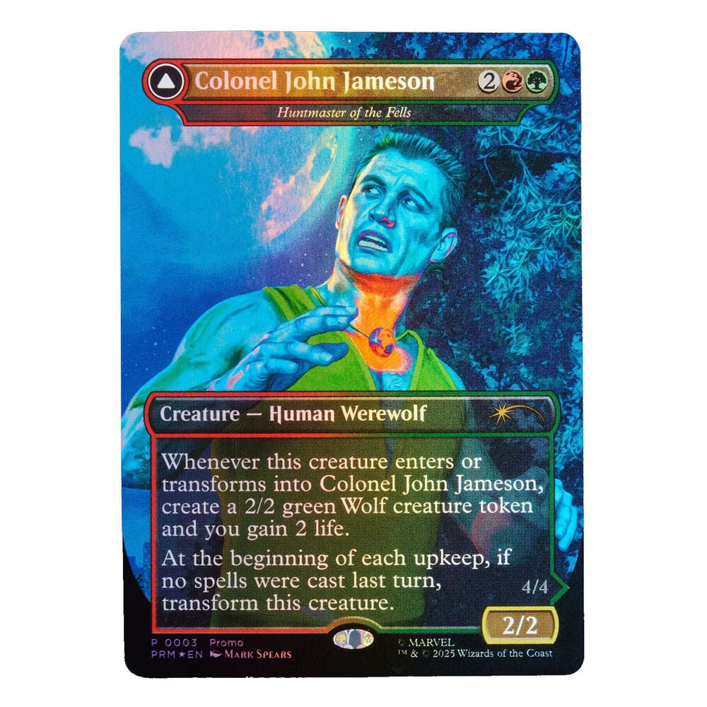 Imagen 6 - Figura Man-wolf Magic The Gathering Spider-man Marvel 15Cm