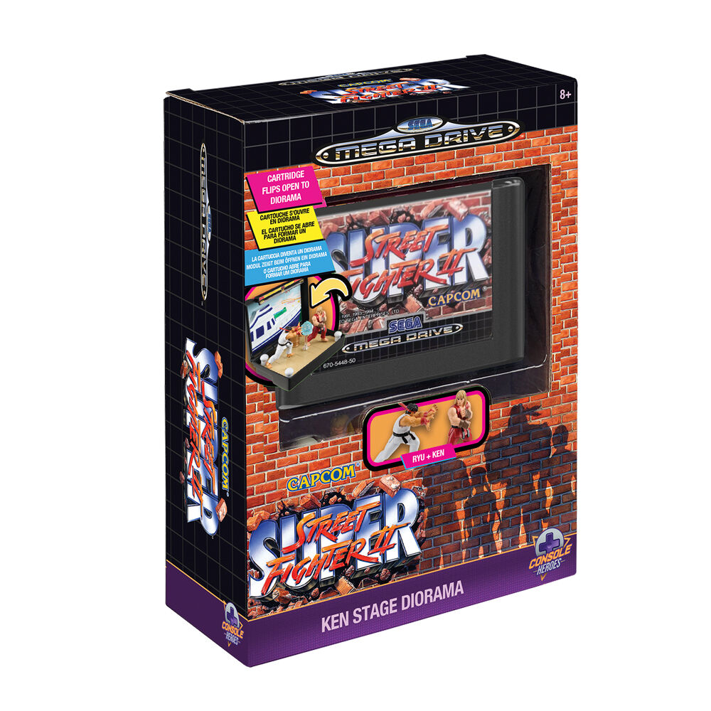 Imagen 1 - Diorama Mega Drive Street Figther Console Heroes