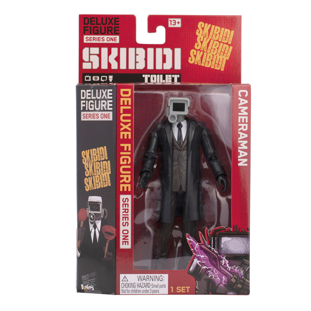 Imagen 1 - Figura Cameraman Skibidi Toilet 16Cm