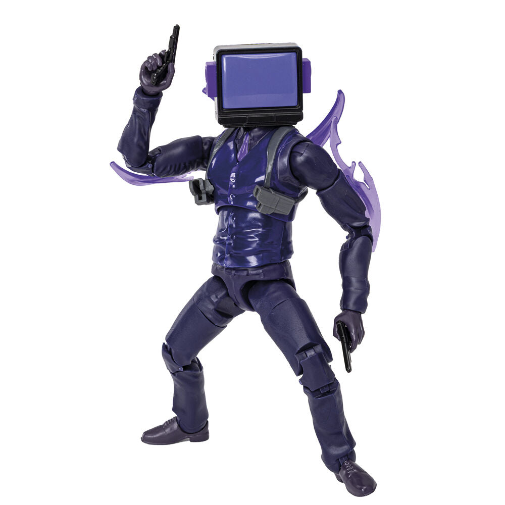 Imagen 1 - Figura Dark Tv Man Skibidi Toilet 16Cm