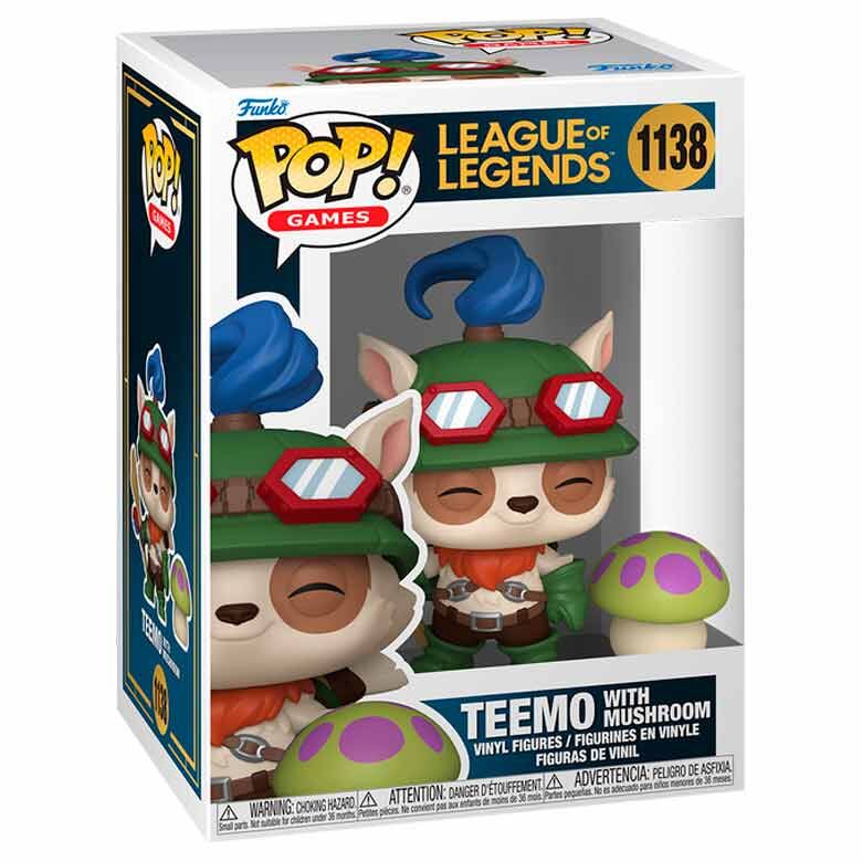 Imagen 2 - Figura Pop League Of Legends Teemo With Mushroom