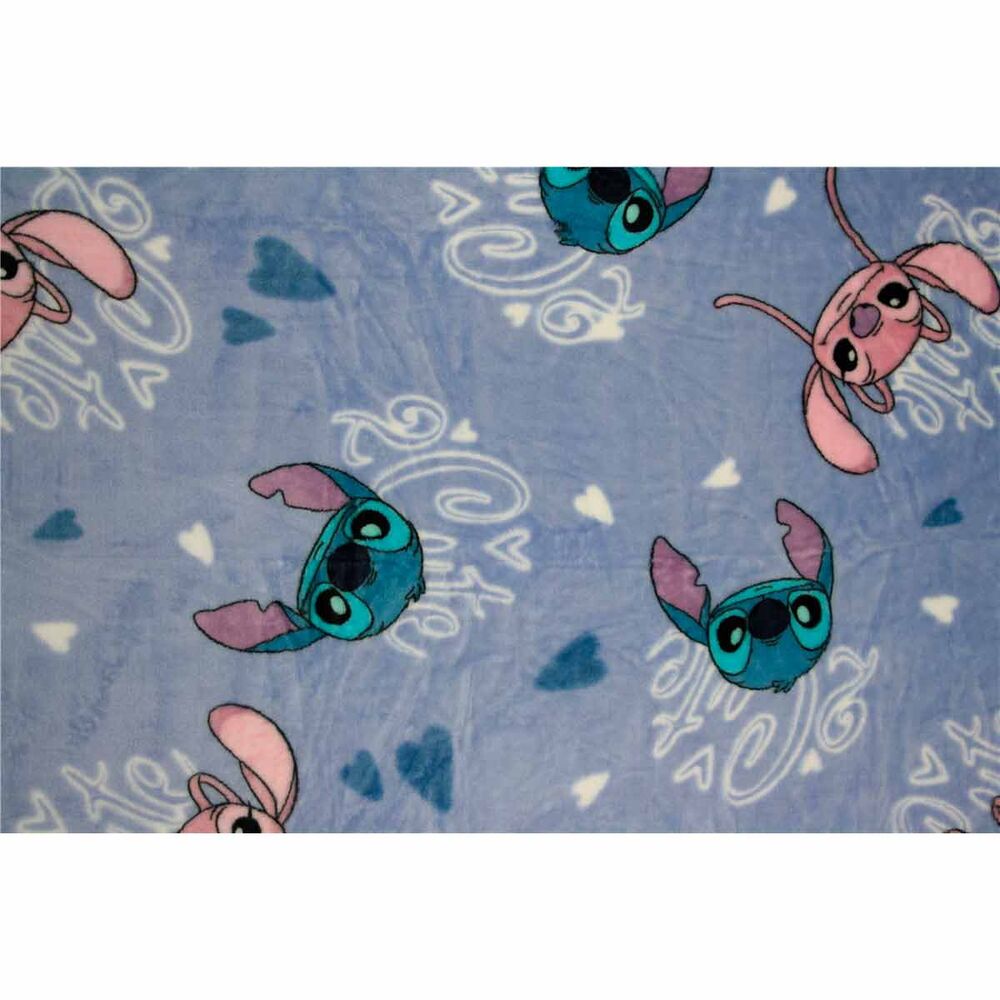 Imagen 3 - Manta Coralina Capucha Stitch Disney 120X150cm