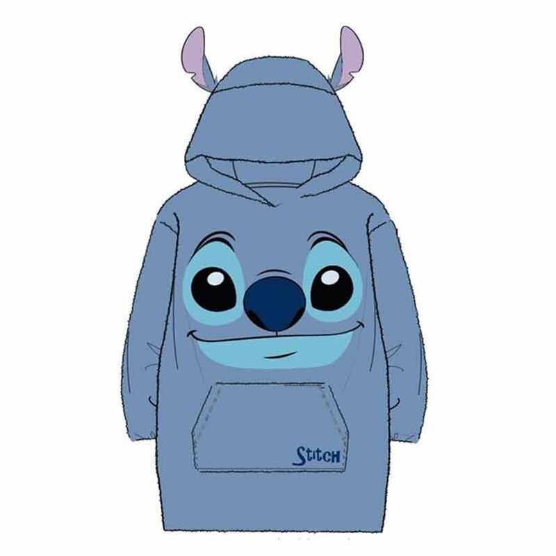 Imagen 1 - Bata Sudadera Oversize Stitch Disney Infantil