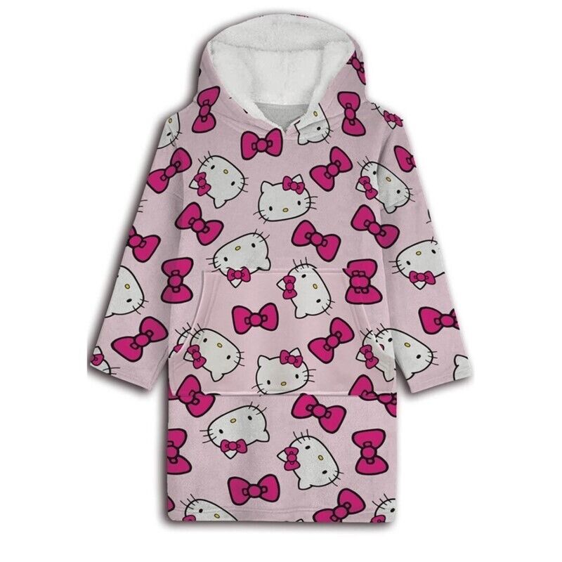 Imagen 1 - Bata Sudadera Oversize Hello Kitty Infantil