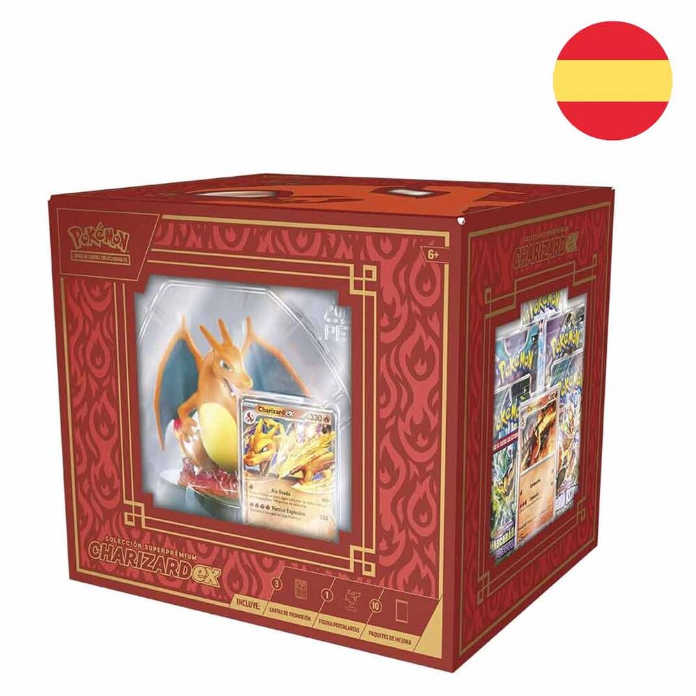 Imagen 2 - Estuche Juego Cartas Coleccionables Charizard Pokemon Español