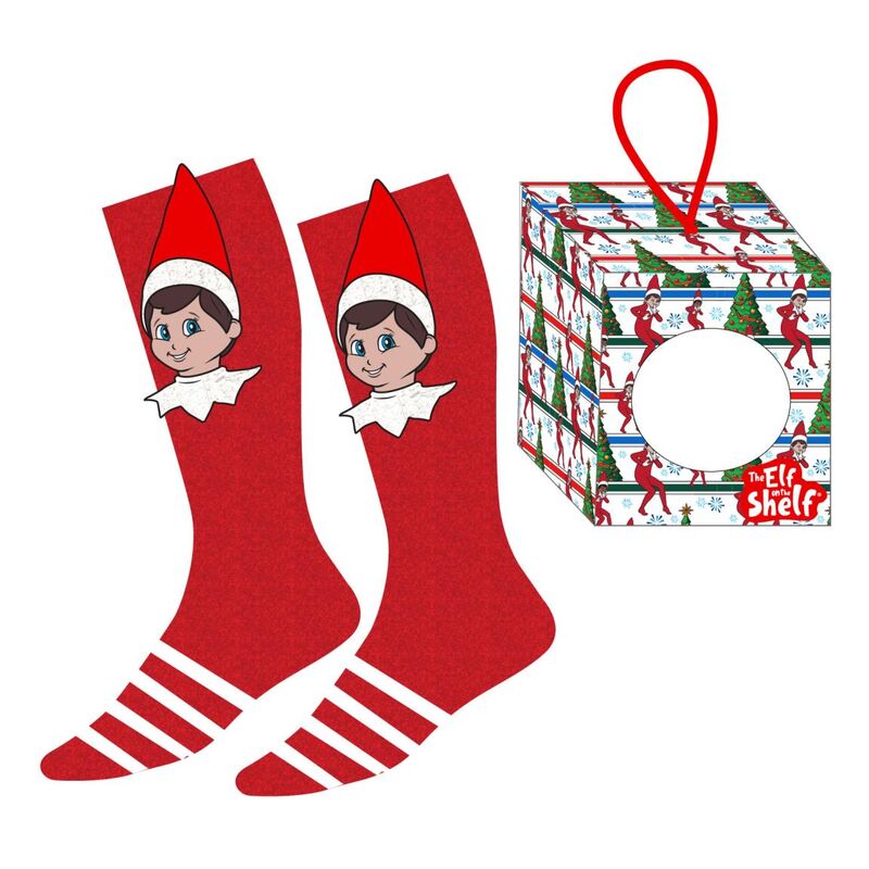 Imagen 1 - Calcetines Antideslizante Navideño The Elf On The Shelf