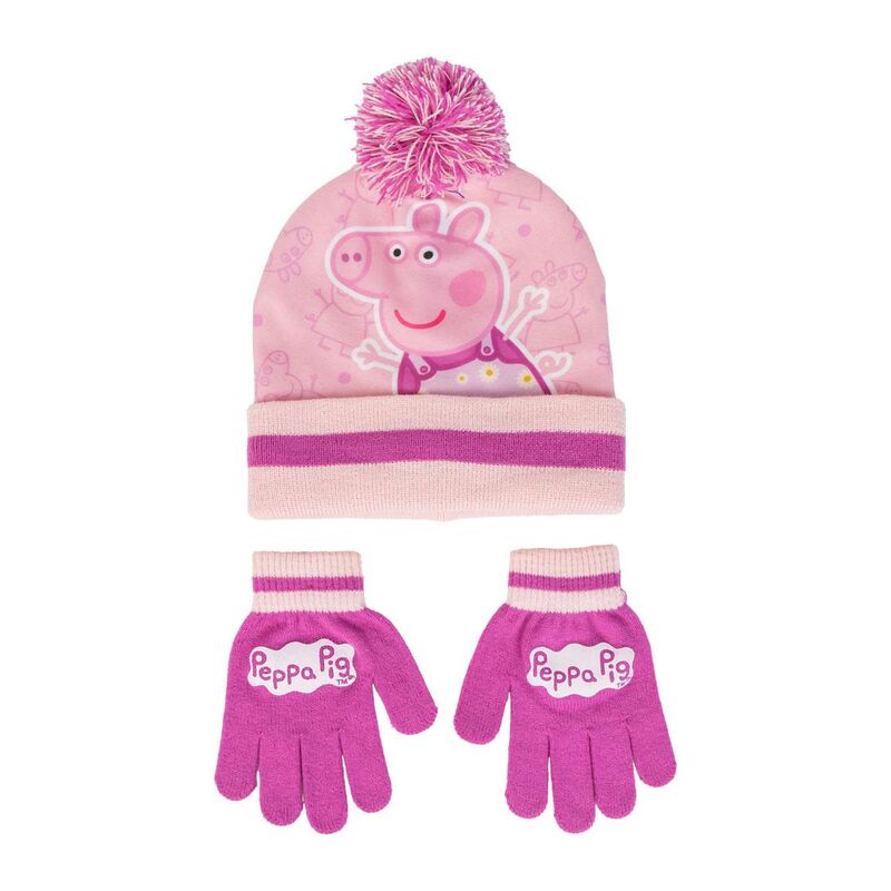 Imagen 1 - Set Gorro Y Guantes Peppa Pig