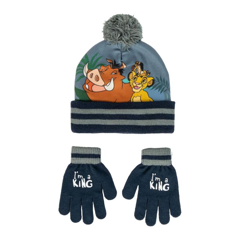 Imagen 1 - Set Gorro Y Guantes El Rey Leon Disney