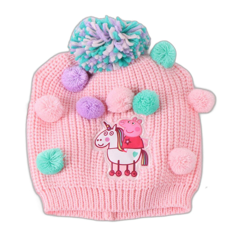 Imagen 2 - Conjunto Gorro Guantes Braga Cuello Peppa Pig