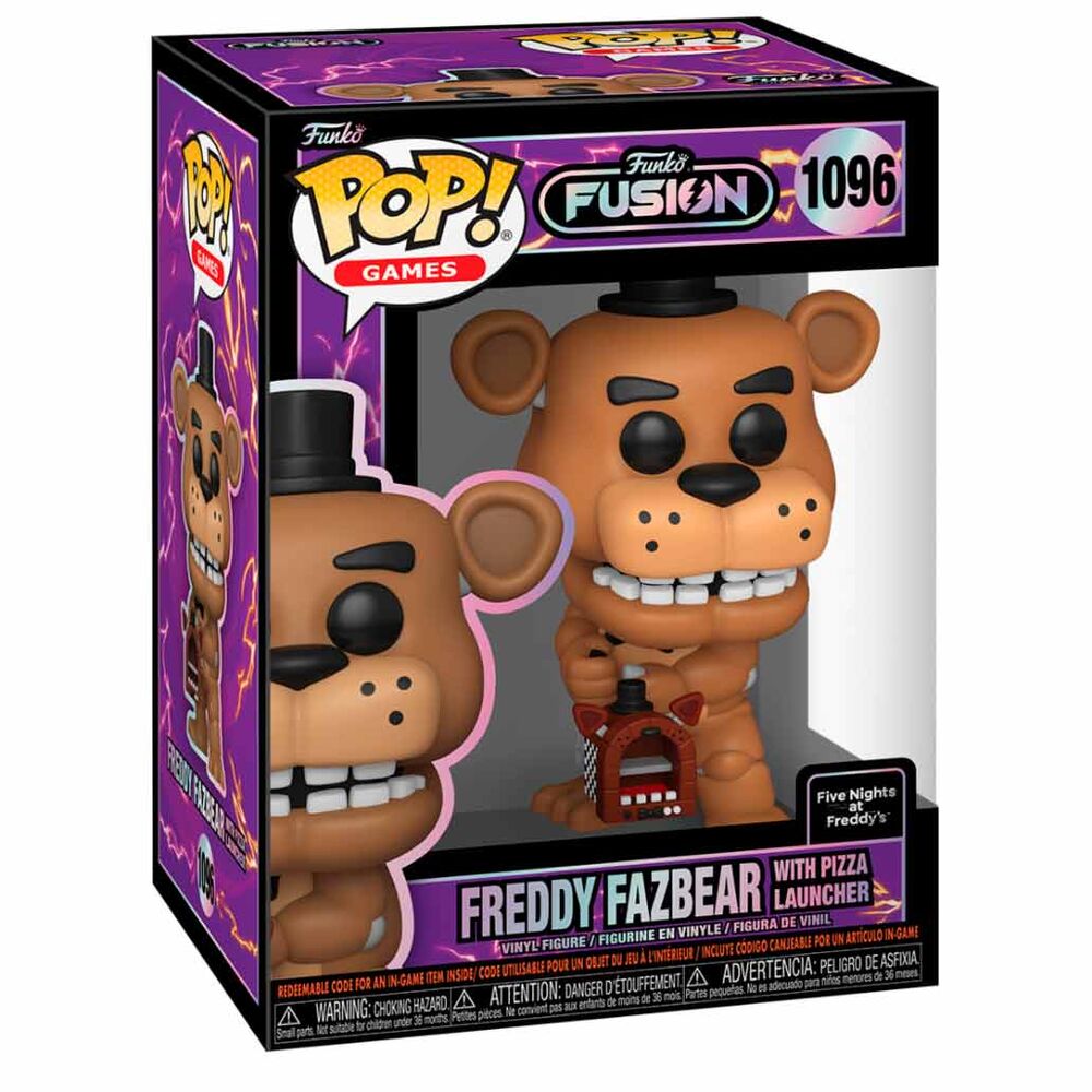 Imagen 2 - Figura Pop Funko Fusion Five Nights At Freddys Freddy Fazbear With Pizza Launcher