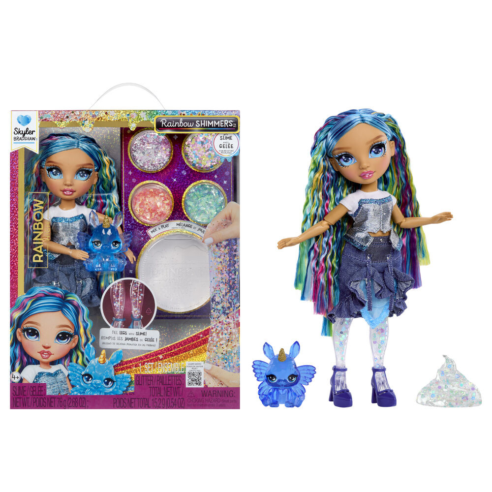 Imagen 1 - Muñeca Skyler Feature Fantasy Rainbow Shimmers Rainbow High