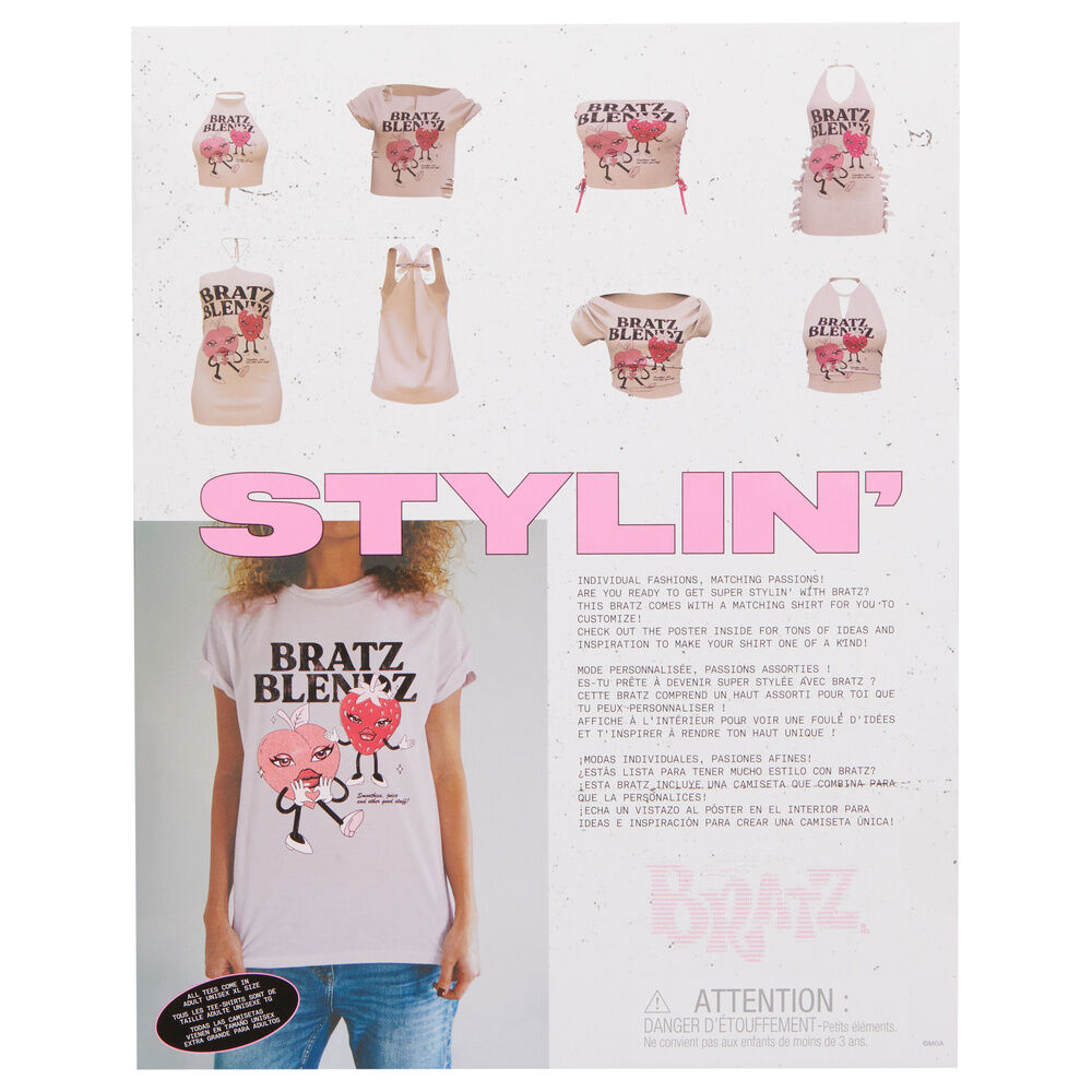 Imagen 8 - Muñeca Cloe Stylin + Camiseta Bratz