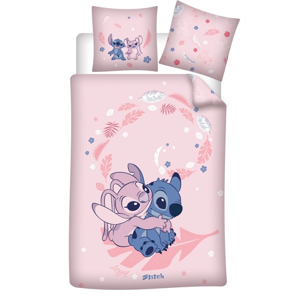 Imagen 1 - Funda Nordica Angel & Stitch Disney Cama 90Cm Policotton