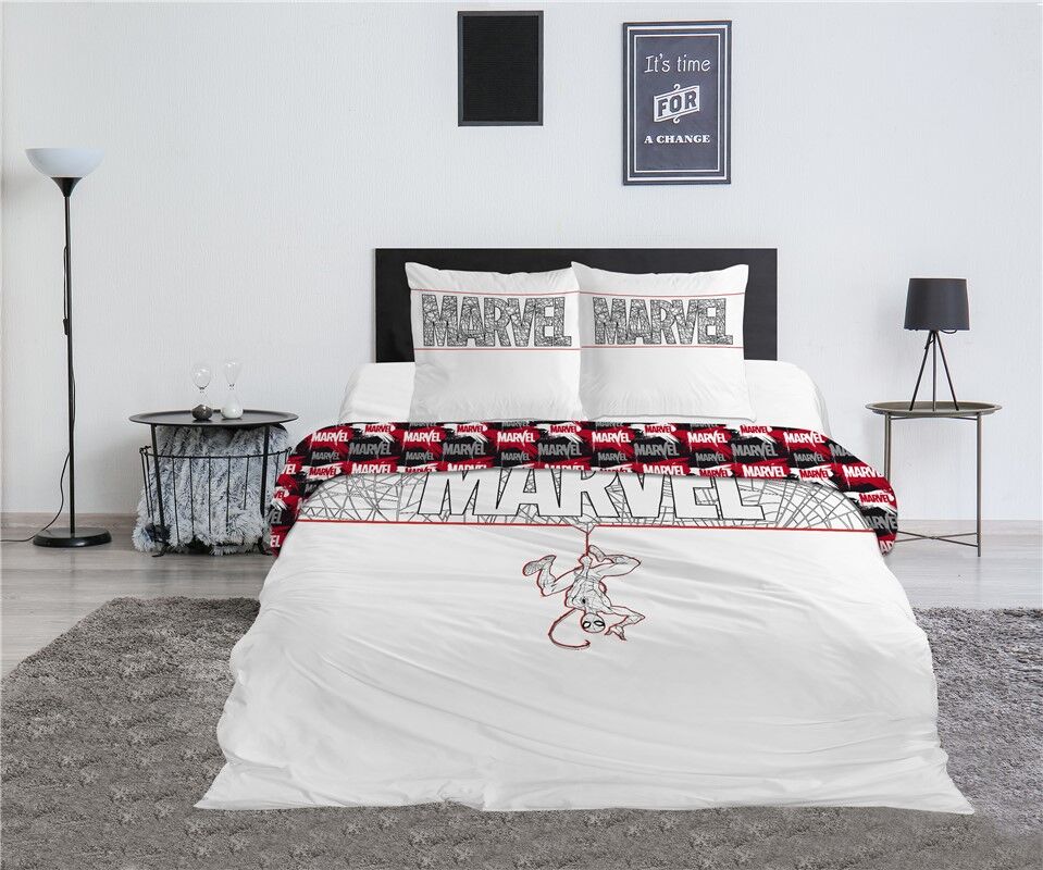 Imagen 2 - Funda Nordica Spiderman Marvel Cama 135Cm Algodon