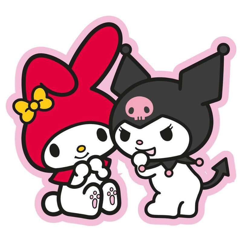 Imagen 1 - Cojin 3D My Melody & Kuromi Hello Kitty
