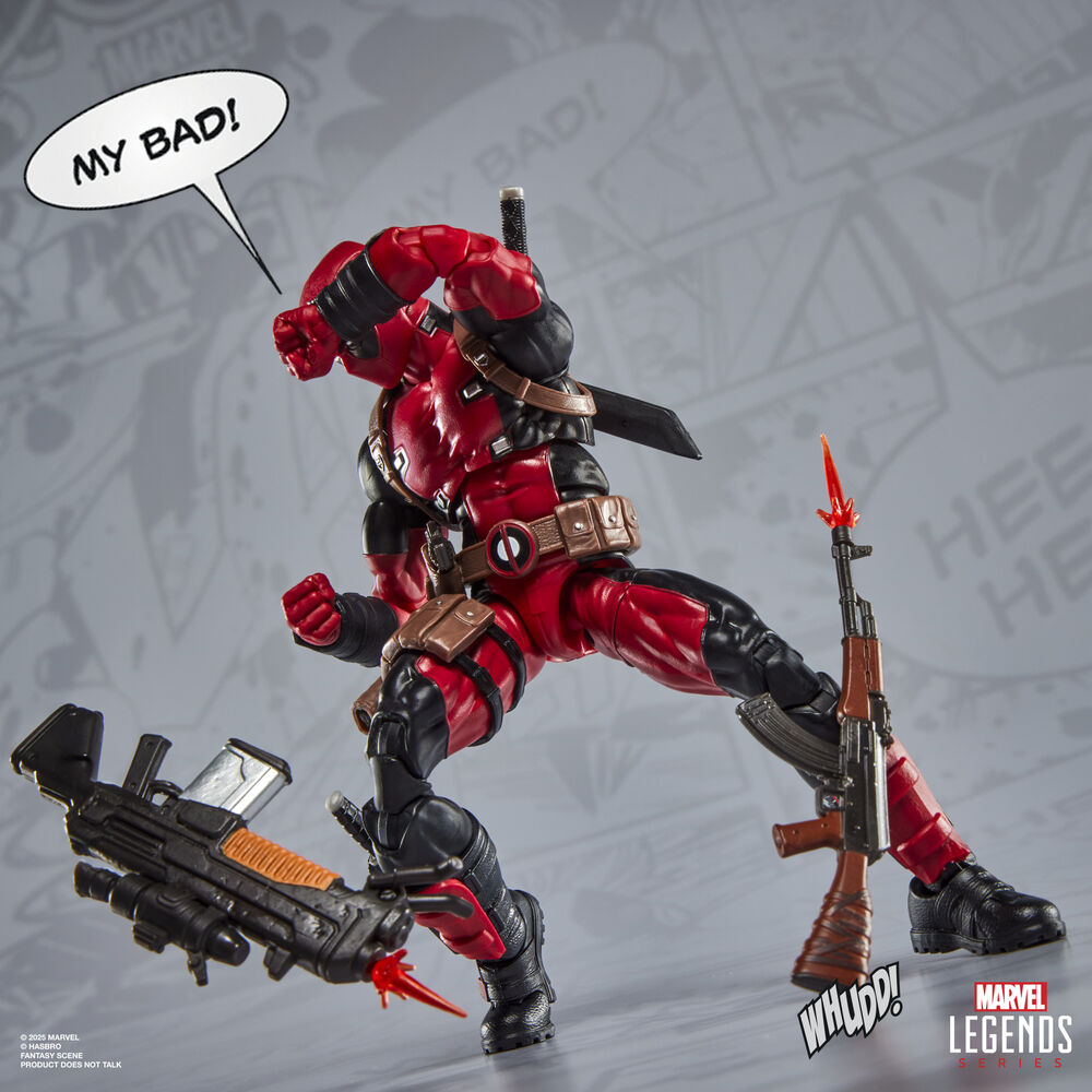 Imagen 2 - Figura Deadpool Maximun Series Marvel Legends 15Cm