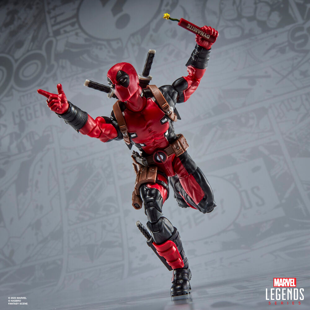 Imagen 10 - Figura Deadpool Maximun Series Marvel Legends 15Cm