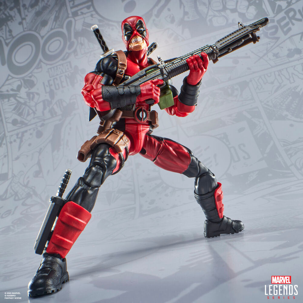 Imagen 11 - Figura Deadpool Maximun Series Marvel Legends 15Cm