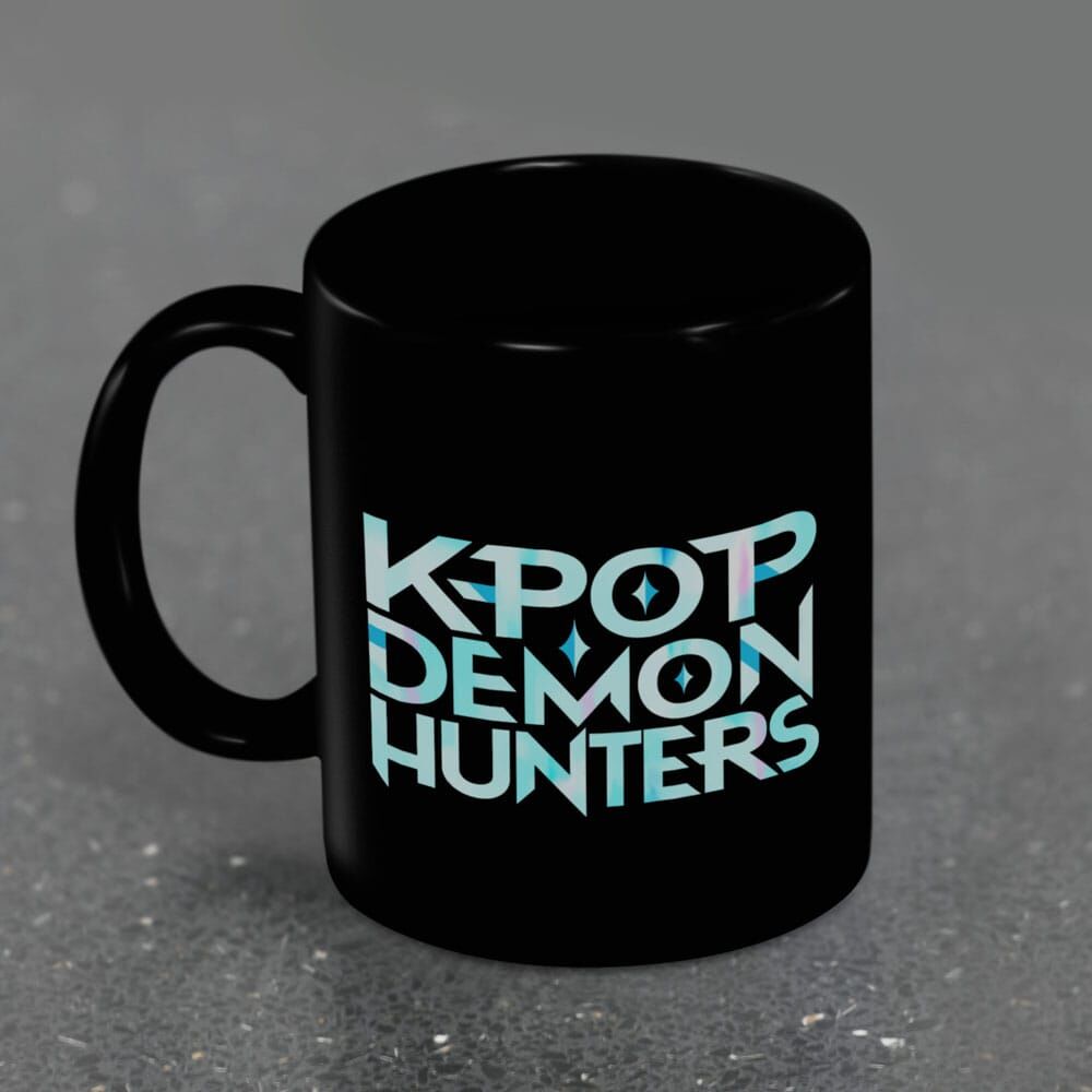 Imagen 2 - Taza Logo Kpop Demon Hunters 325Ml